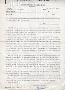 CSM Lettera Falcone Meli 2 settembre 1988